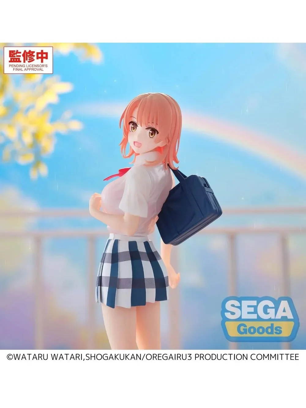 SEGA Goods X Stellar Anime Figure - Schoolgirl Iroha in Uniform with Bag